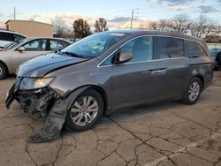 Salvage cars for sale at Moraine, OH auction: 2014 Honda Odyssey EXL