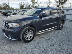 Salvage cars for sale at Riverview, FL auction: 2014 Dodge Durango SXT