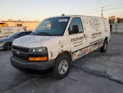 Salvage cars for sale from Copart Sun Valley, CA: 2018 Chevrolet Express G3500