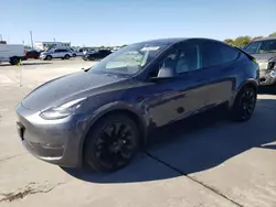 Tesla Model 3 aw salvage cars for sale: 2022 Tesla Model Y