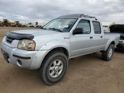 Salvage cars for sale from Copart Brighton, CO: 2003 Nissan Frontier Crew Cab SC