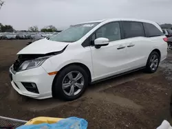 Salvage cars for sale at San Martin, CA auction: 2018 Honda Odyssey EXL