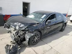 Salvage cars for sale at Farr West, UT auction: 2021 Toyota Camry SE