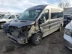 Salvage cars for sale from Copart Davison, MI: 2015 Ford Transit T-350