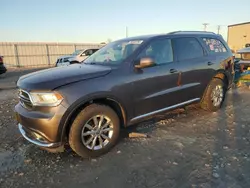 Salvage cars for sale at Appleton, WI auction: 2017 Dodge Durango SXT