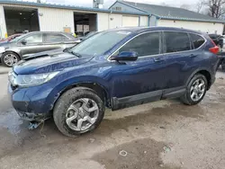 Salvage cars for sale at York Haven, PA auction: 2017 Honda CR-V EXL