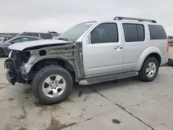 2012 Nissan Pathfinder S en venta en Grand Prairie, TX