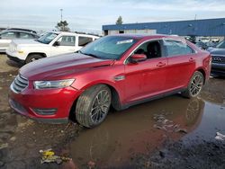 Salvage cars for sale at Woodhaven, MI auction: 2019 Ford Taurus SEL