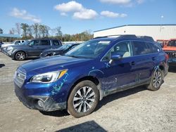 Salvage cars for sale at Spartanburg, SC auction: 2015 Subaru Outback 2.5I Limited