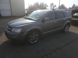 Salvage cars for sale at Woodburn, OR auction: 2012 Dodge Journey Crew