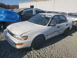 Salvage cars for sale at Windsor, NJ auction: 1993 Toyota Corolla LE