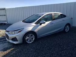 Salvage cars for sale at Riverview, FL auction: 2019 Chevrolet Cruze LS