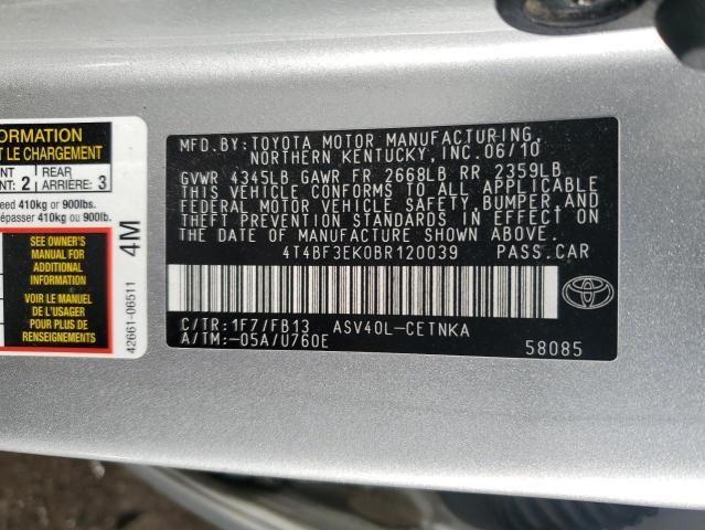 2011 Toyota Camry Base