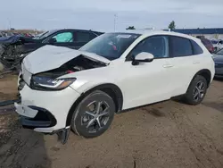 Salvage cars for sale at Woodhaven, MI auction: 2023 Honda HR-V EXL