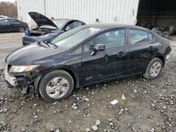 Salvage cars for sale at Windsor, NJ auction: 2013 Honda Civic LX