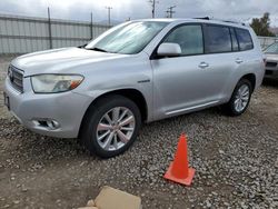 Salvage cars for sale at Magna, UT auction: 2009 Toyota Highlander Hybrid Limited