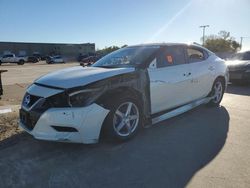 Salvage cars for sale from Copart Wilmer, TX: 2016 Nissan Maxima 3.5S