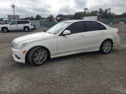 Salvage cars for sale at Riverview, FL auction: 2008 Mercedes-Benz C 300 4matic