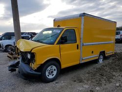 Salvage trucks for sale at Grand Prairie, TX auction: 2017 GMC Savana Cutaway G3500