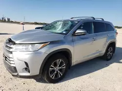 Toyota Vehiculos salvage en venta: 2018 Toyota Highlander Hybrid