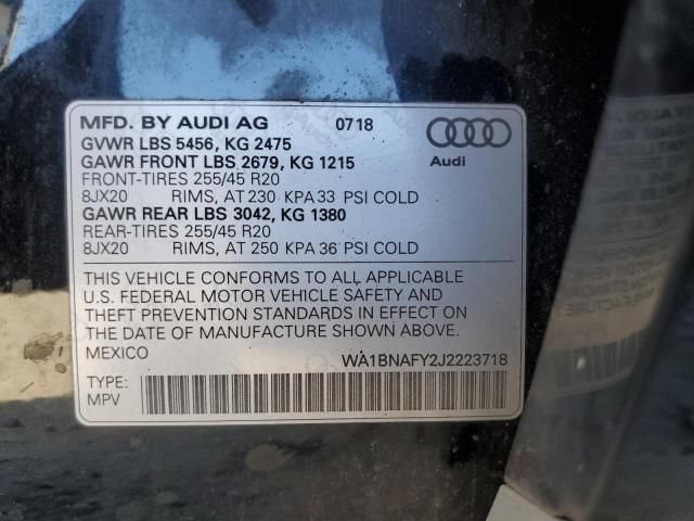 2018 Audi Q5 Premium Plus