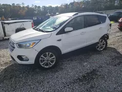 Salvage cars for sale at Ellenwood, GA auction: 2018 Ford Escape SE