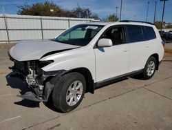 Toyota salvage cars for sale: 2012 Toyota Highlander Base