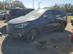 Salvage cars for sale at Riverview, FL auction: 2017 Hyundai Santa FE Sport