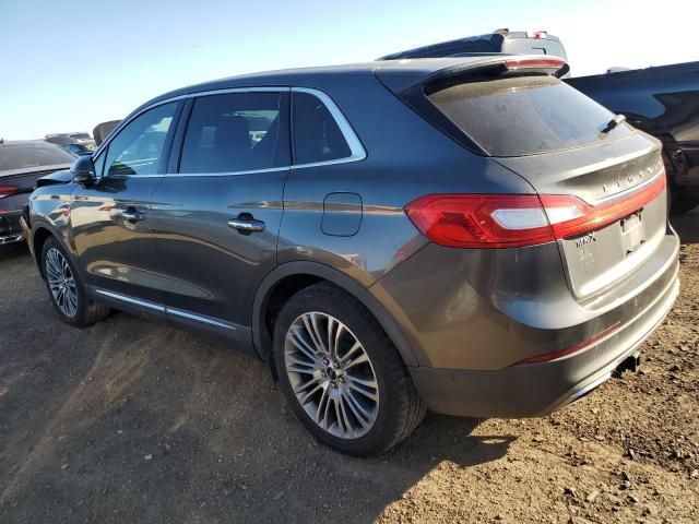 2017 Lincoln MKX Reserve