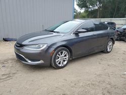 Salvage cars for sale at Midway, FL auction: 2015 Chrysler 200 Limited