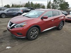 2018 Nissan Murano S en venta en Denver, CO