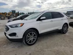 Salvage cars for sale from Copart Arcadia, FL: 2019 Ford Edge Titanium