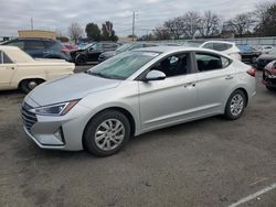 Salvage cars for sale at Moraine, OH auction: 2019 Hyundai Elantra SE