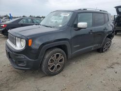 Salvage SUVs for sale at auction: 2017 Jeep Renegade Limited