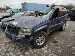 Jeep Grand Cherokee salvage cars for sale: 2004 Jeep Grand Cherokee Laredo