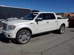 Vehiculos salvage en venta de Copart Anthony, TX: 2013 Ford F150 Supercrew