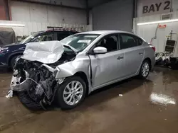 Nissan Sentra Vehiculos salvage en venta: 2019 Nissan Sentra S