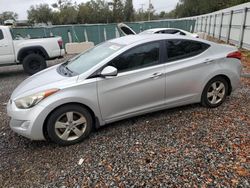 Salvage cars for sale at Riverview, FL auction: 2013 Hyundai Elantra GLS