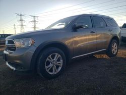 Salvage cars for sale at Elgin, IL auction: 2012 Dodge Durango Crew