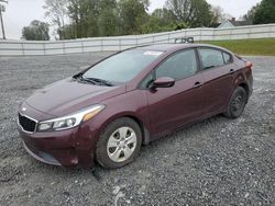 KIA Forte salvage cars for sale: 2018 KIA Forte LX