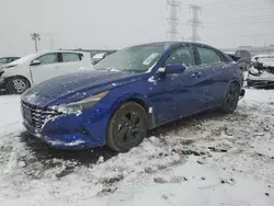 Salvage cars for sale at Elgin, IL auction: 2022 Hyundai Elantra SEL