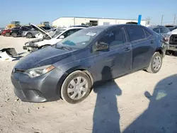 Salvage cars for sale at Haslet, TX auction: 2014 Toyota Corolla L