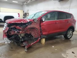 Salvage cars for sale from Copart Davison, MI: 2019 Ford Escape SE