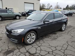 Salvage cars for sale from Copart Woodburn, OR: 2011 BMW 535 Xigt