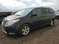 Salvage cars for sale at Houston, TX auction: 2017 Toyota Sienna LE