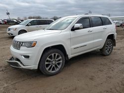 Salvage cars for sale at Davison, MI auction: 2017 Jeep Grand Cherokee Overland