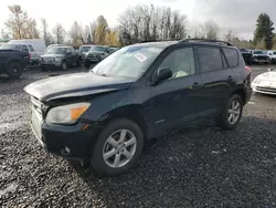 Salvage cars for sale from Copart Portland, OR: 2007 Toyota Rav4 Limited