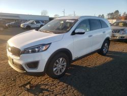 KIA salvage cars for sale: 2018 KIA Sorento LX