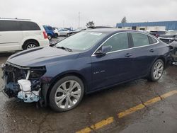 Chevrolet Vehiculos salvage en venta: 2017 Chevrolet Malibu LT