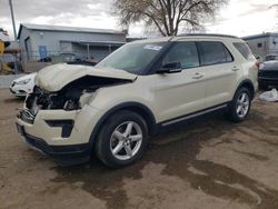 Ford salvage cars for sale: 2018 Ford Explorer XLT